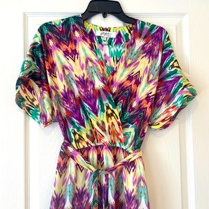 Dress for beach size 1 multicolor